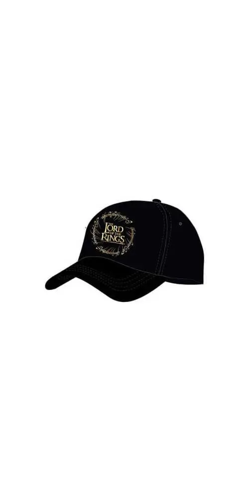 Herr der Ringe Baseball Cap Gold Logo