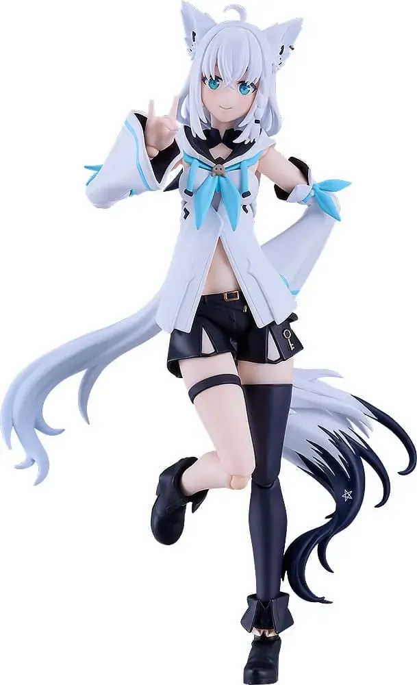 Hololive Production Figma Actionfigur Shirakami Fubuki 15 cm 