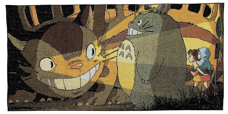 Mein Nachbar Totoro Handtuch Cat Bus 60 x 120 cm