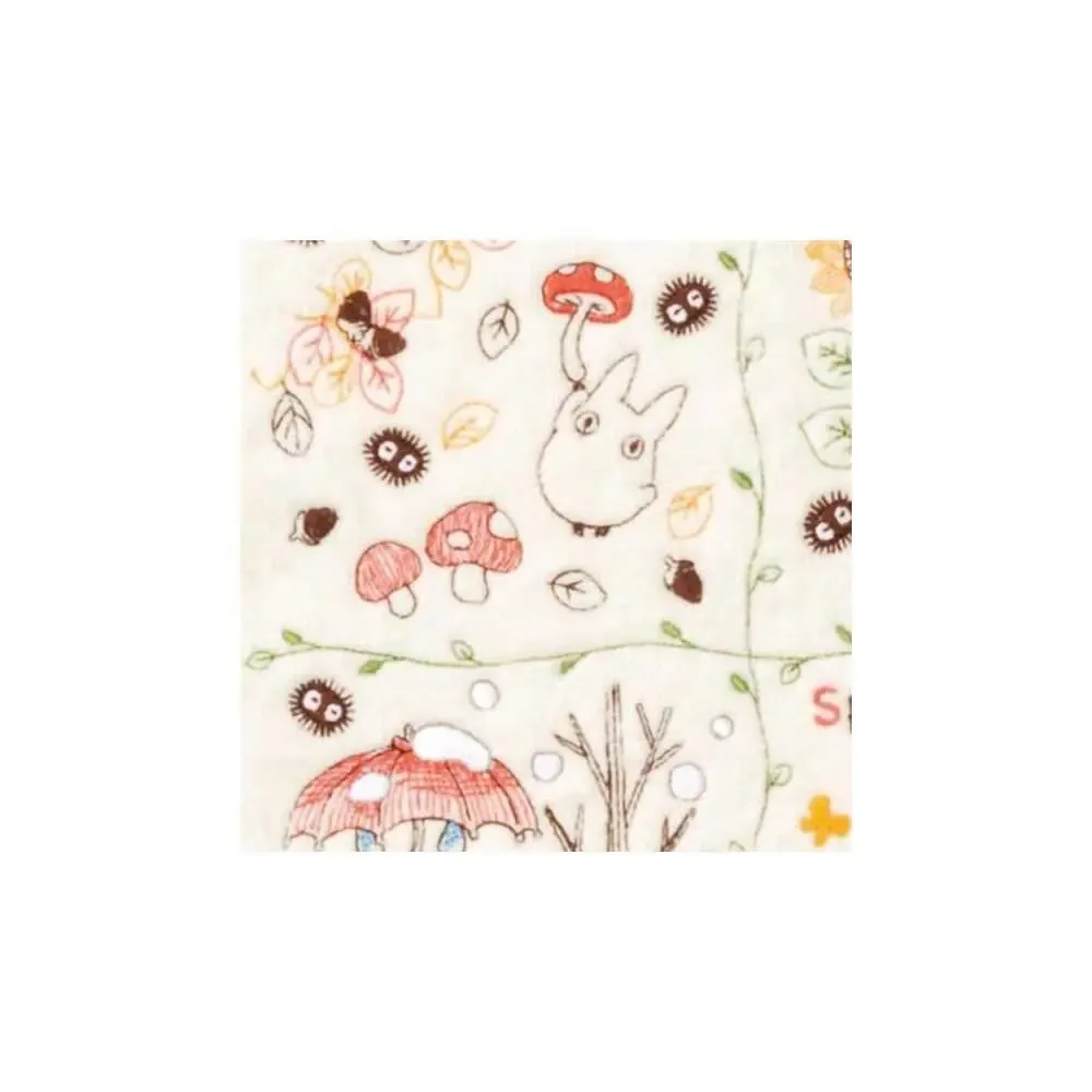 Mein Nachbar Totoro Mini-Handtuch Towel Wreath of Nuts 25 x 25 cm