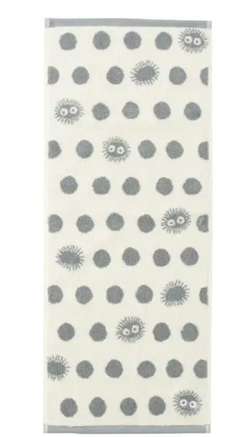 Mein Nachbar Totoro Handtuch Kurosuke Silhouette 33 x 80 cm 