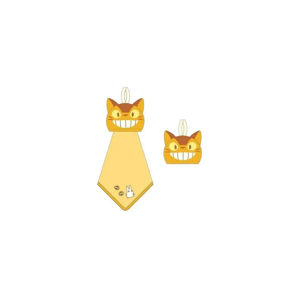 Mein Nachbar Totoro Pop-Up Mini-Handtuch Catbus 25 x 25 cm