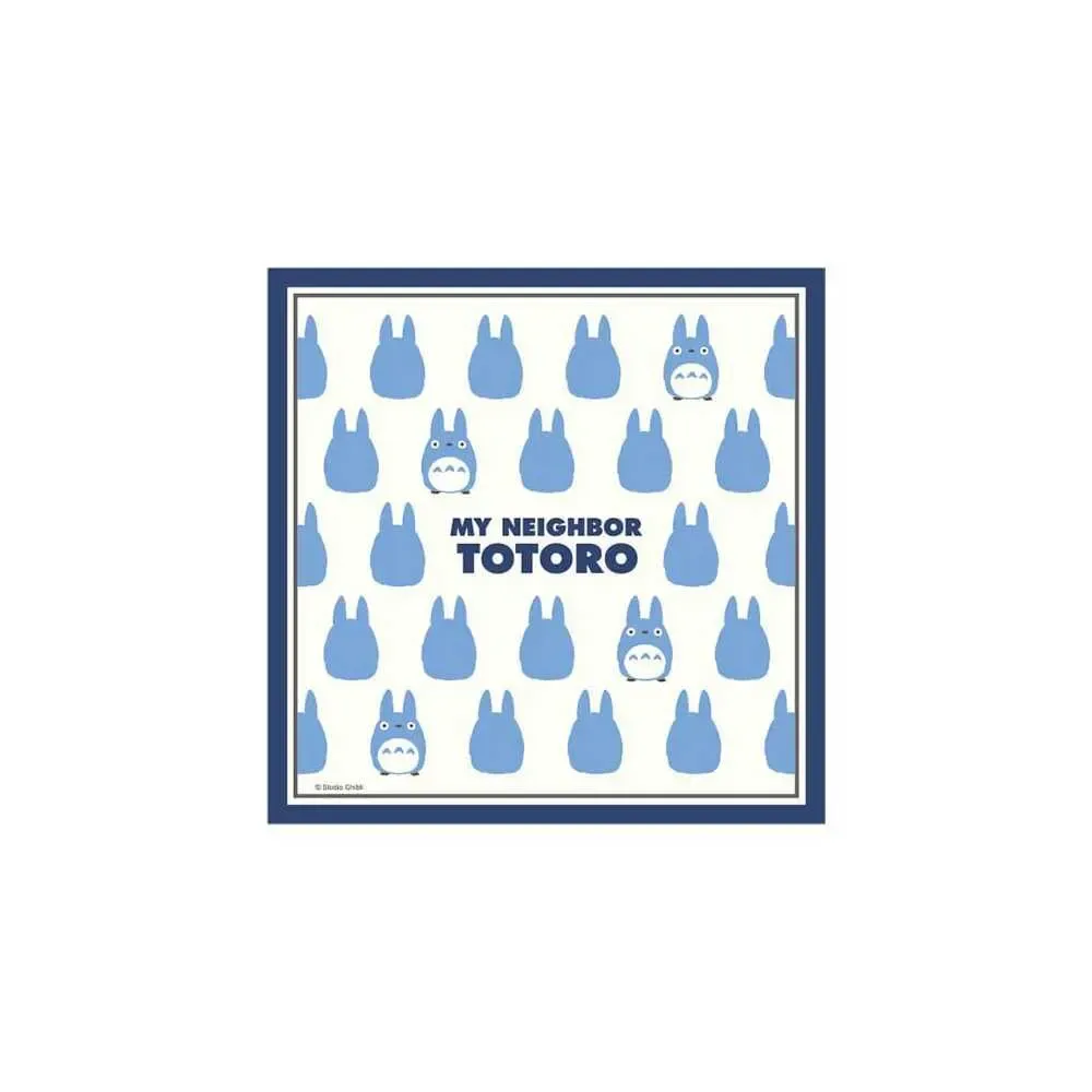 Mein Nachbar Totoro Taschentuch Totoro Silhouette Blue 43 x 43 cm