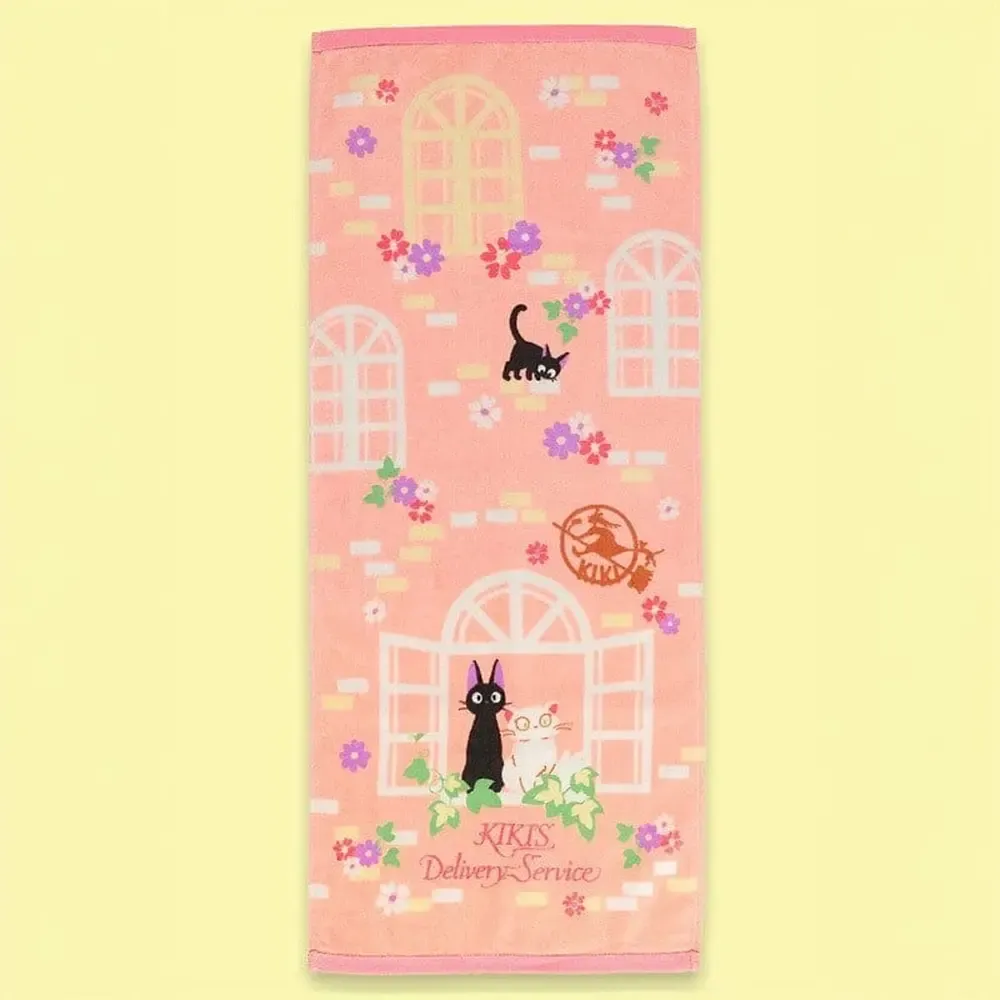 Kiki´s kleiner Lieferservice Natsu Handtuch Sweet Pink Jiji 34 x 80 cm