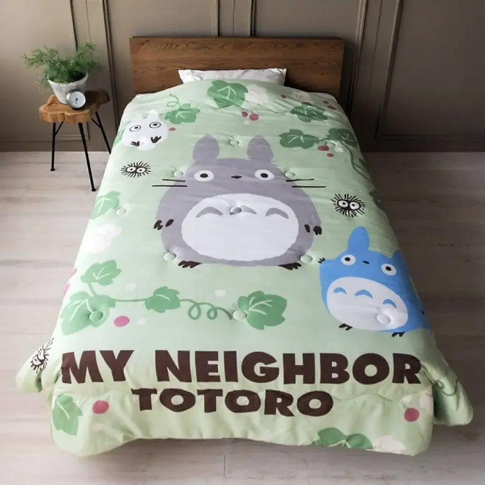 Mein Nachbar Totoro Natsu Bettwäsche Totoro Green Leaf