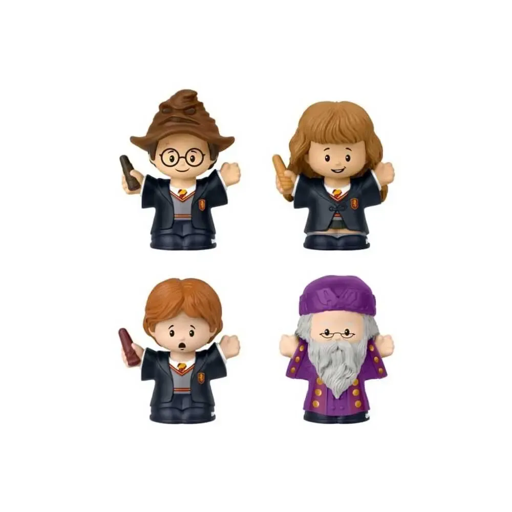Harry Potter Little People Collector Minifiguren 4er-Pack Stein der Weisen 6 cm