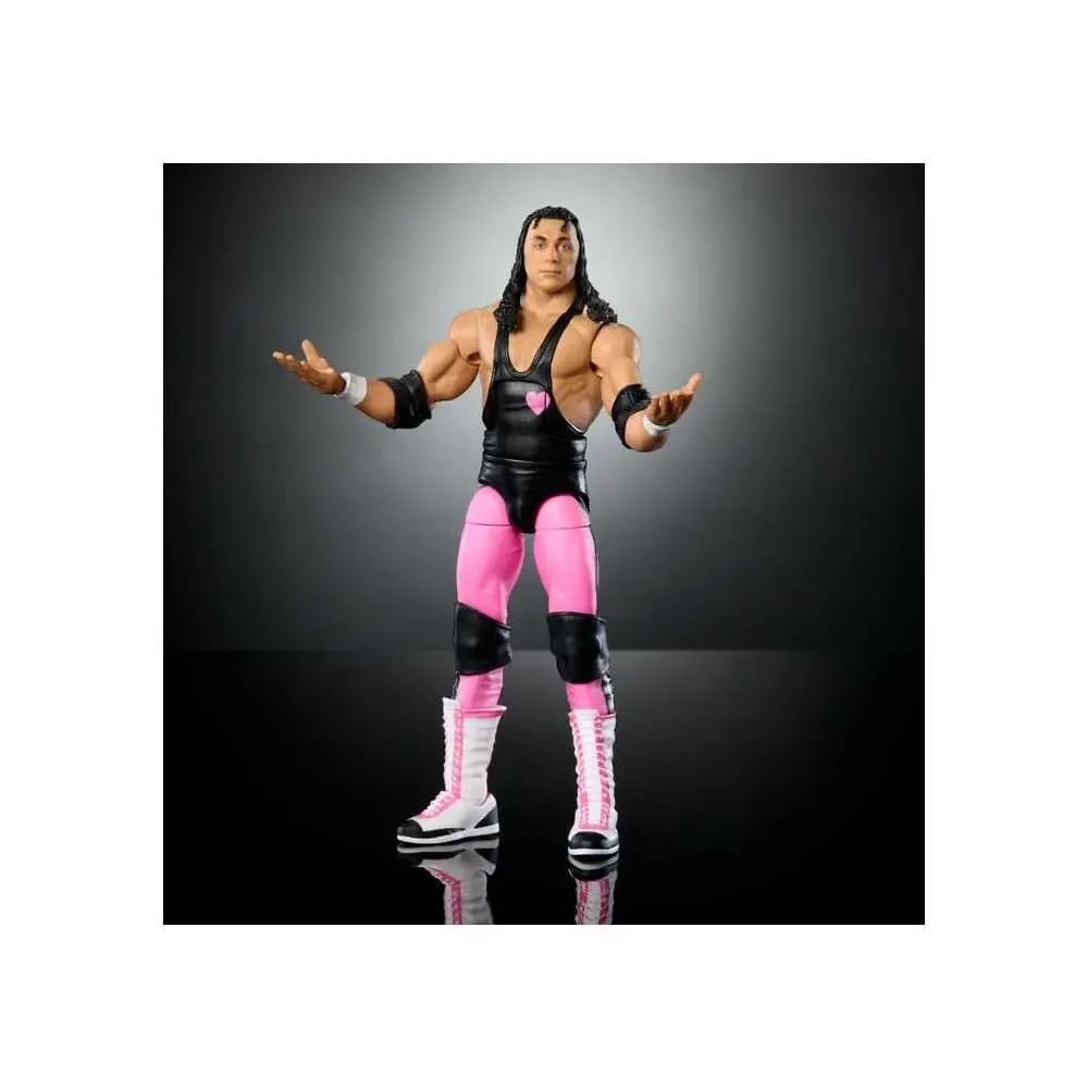 WWE WrestleMania Elite Collection Actionfigur Bret "Hit Man" Hart 15 cm