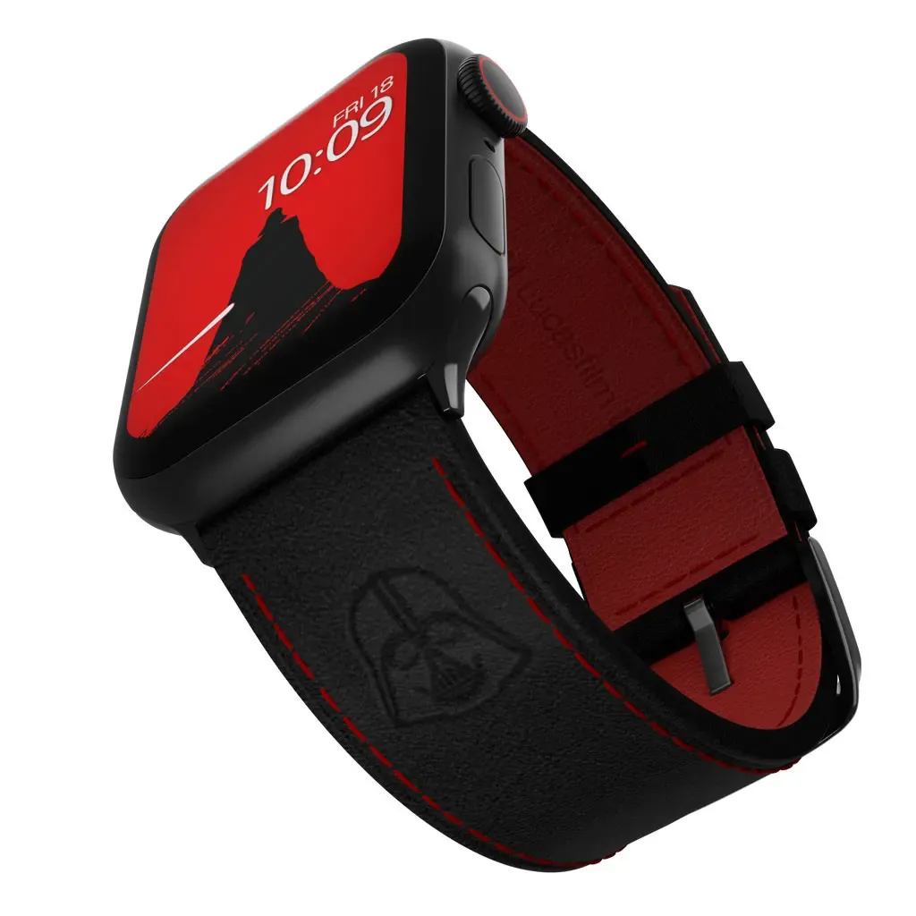 Star Wars Leder Smartwatch-Armband Darth Vader