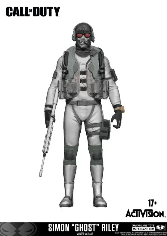 Call of Duty Simon Ghost Riley Actionfigur 15 cm Exclusive