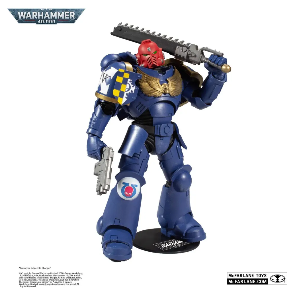 Warhammer 40k Actionfigur Space Marine 18 cm
