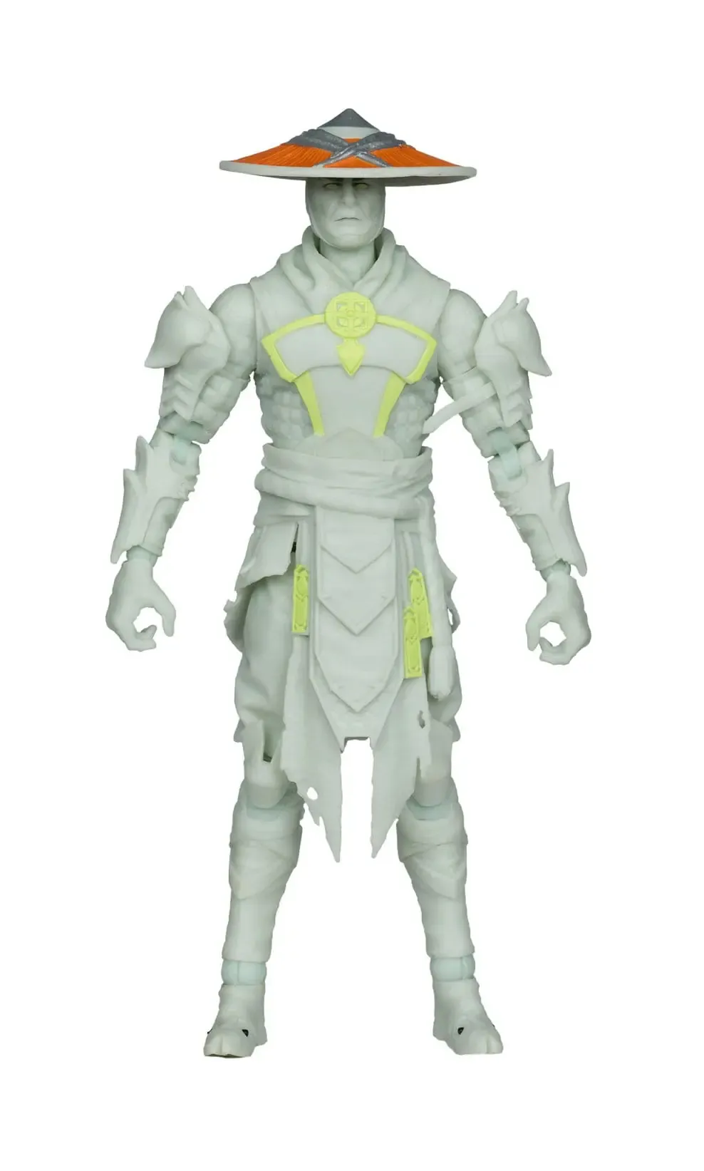 Mortal Kombat Actionfigur Glow in the Dark Edition Raiden (Gold Label) 18 cm
