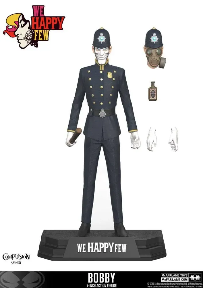 We Happy Few Actionfigur Bobby 18 cm