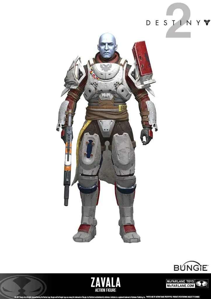 Destiny 2 Actionfigur Zavala 18 cm