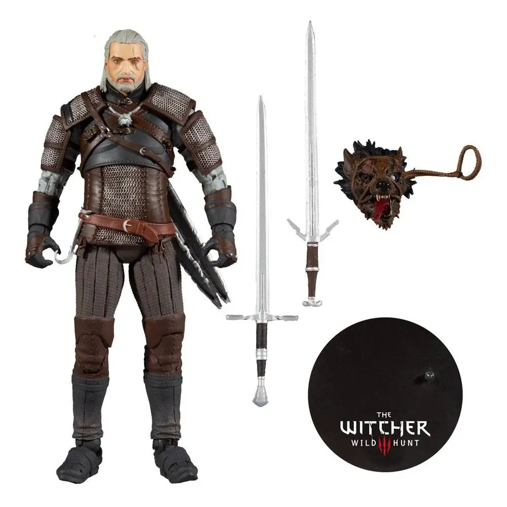 The Witcher Geralt von Riva Actionfigur 18 cm