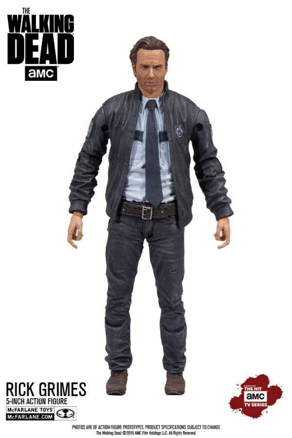 The Walking Dead TV Version Actionfigur Constable Rick Grimes 13 cm