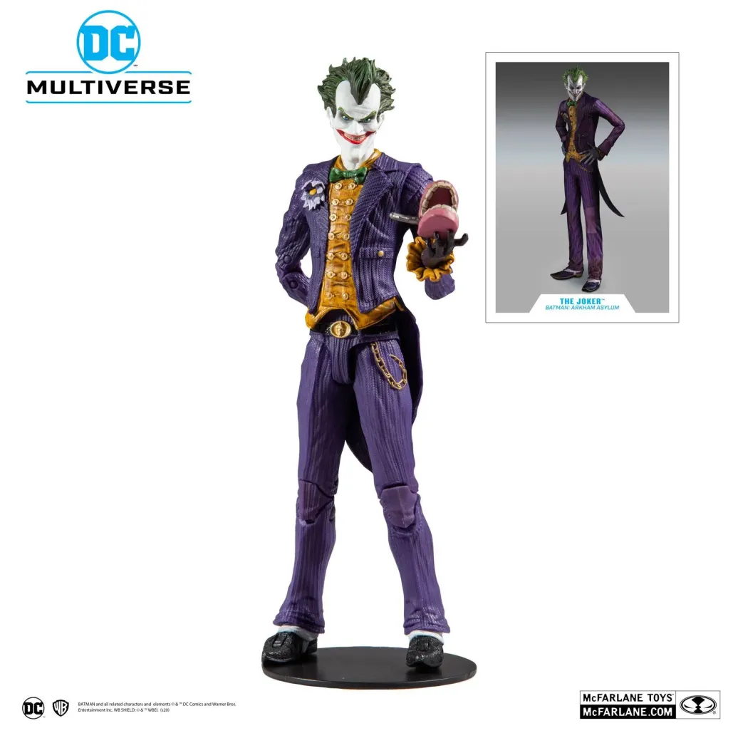 Batman Arkham Asylum Joker Actionfigur 18 cm