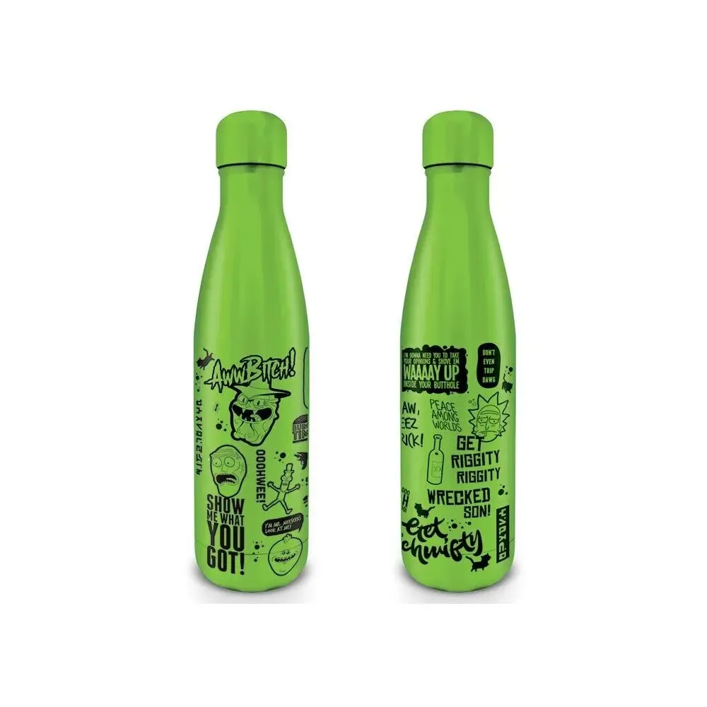 Rick and Morty Trinkflasche Quotes