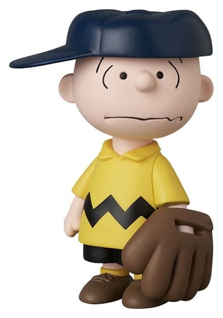 MLB × Peanuts UDF PVC Figur New York Yankees Charlie Brown 9 cm