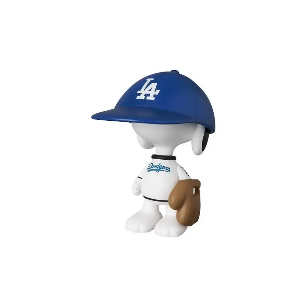 MLB × Peanuts UDF PVC Figur Los Angeles Dodgers Snoopy 7 cm