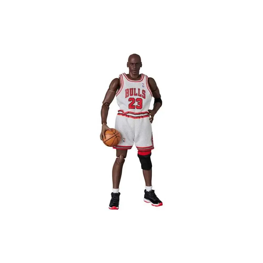 NBA MAFEX Actionfigur Michael Jordan - Chicago Bulls HOME 17 cm