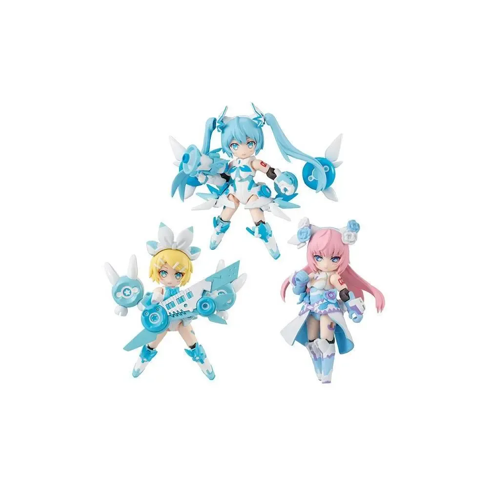 Snow Miku Desktop Singer Actionfiguren 8 cm Sortiment (3)