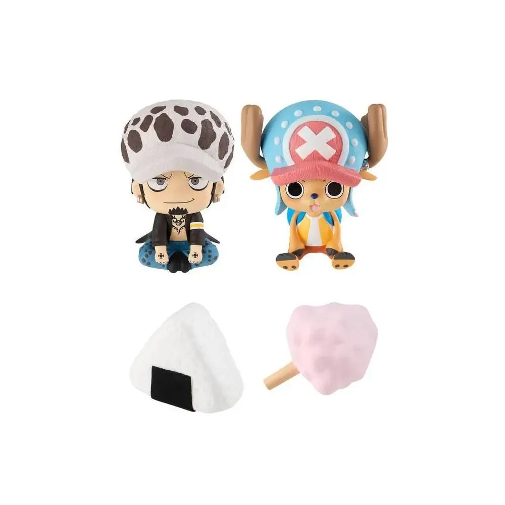 One Piece Look Up PVC Statuen Trafalgar Law & Tony Tony Chopper LTD Ver. 11 cm