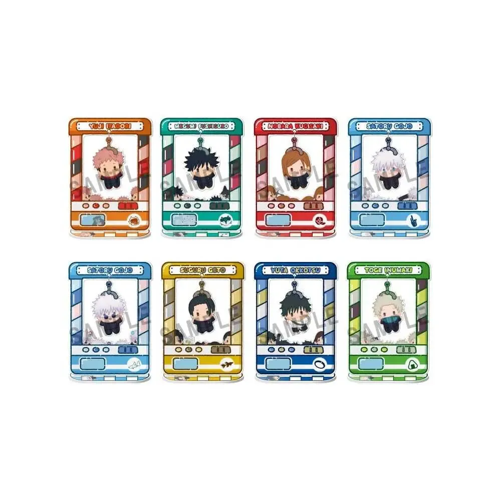 Jujutsu Kaisen Chara Catcher Acryl-Figuren Anime 5th Anniversary 9 cm Blind Box Sortiment (8)