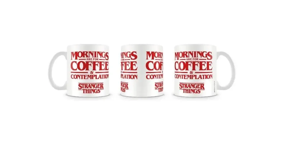 Stranger Things Tasse Coffee and Contemplation