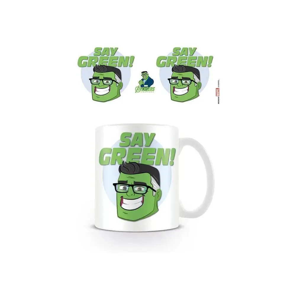 Avengers: Endgame Tasse Say Green