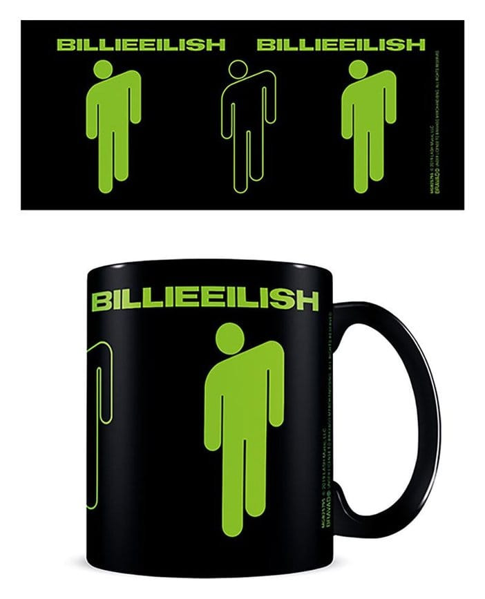 Billie Eilish Tasse Stickman Black
