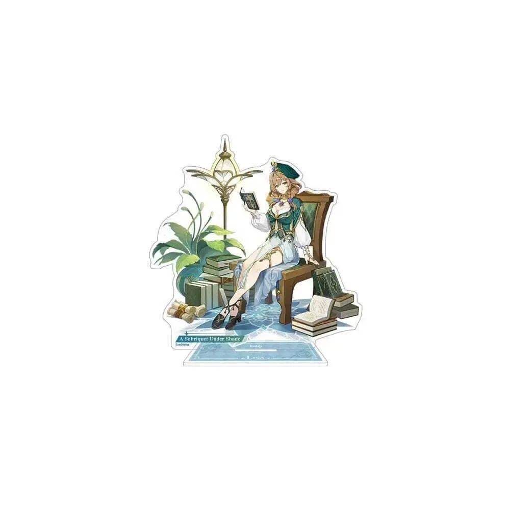 Genshin Impact Teyvat Style Series Acryl Diorama Lisa: A Sobriquet Under Shade 15 cm