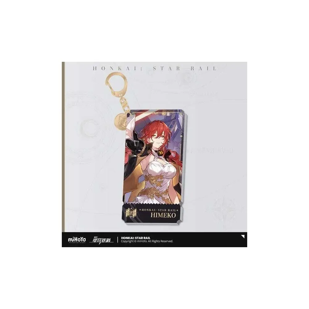 Honkai: Star Rail Charakter Acryl Schlüsselanhänger Himeko 9 cm