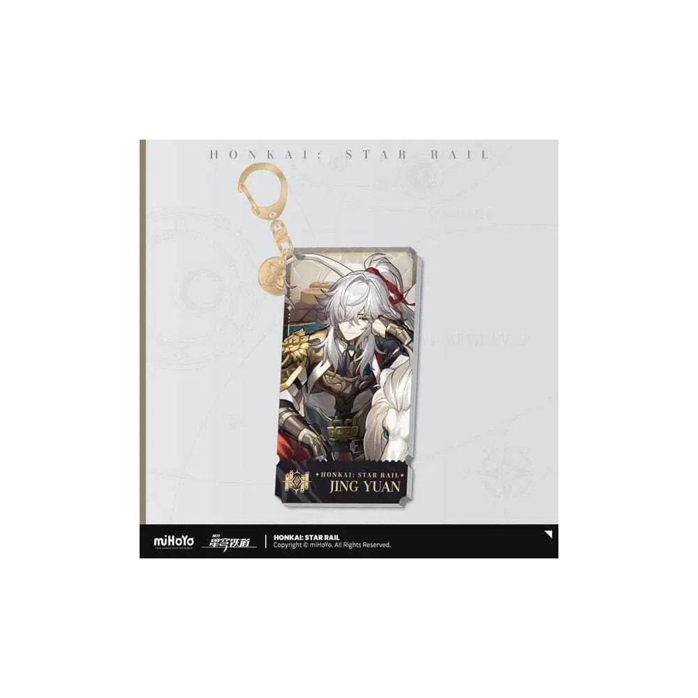 Honkai: Star Rail Charakter Acryl Schlüsselanhänger Jing Yuan 9 cm