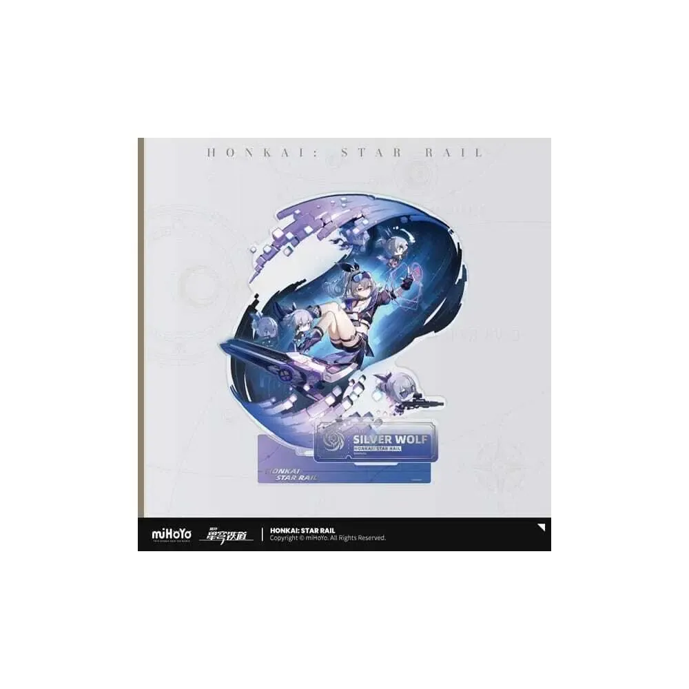 Honkai: Star Rail Acryl Figur Silver Wolf 17 cm
