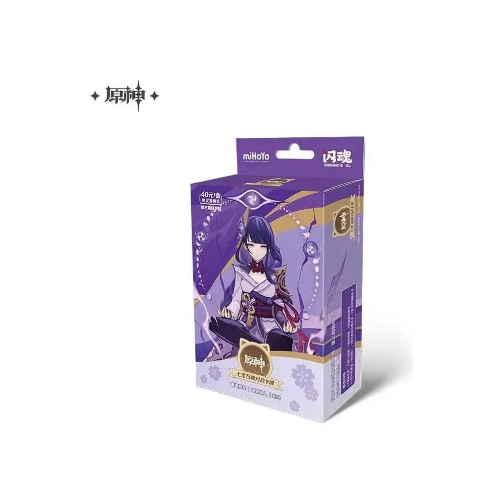 Genshin Impact Sammelkartenspiel Pre-Build Starter Deck 01 Series 03 Raiden Shogun *Chinesische Version*