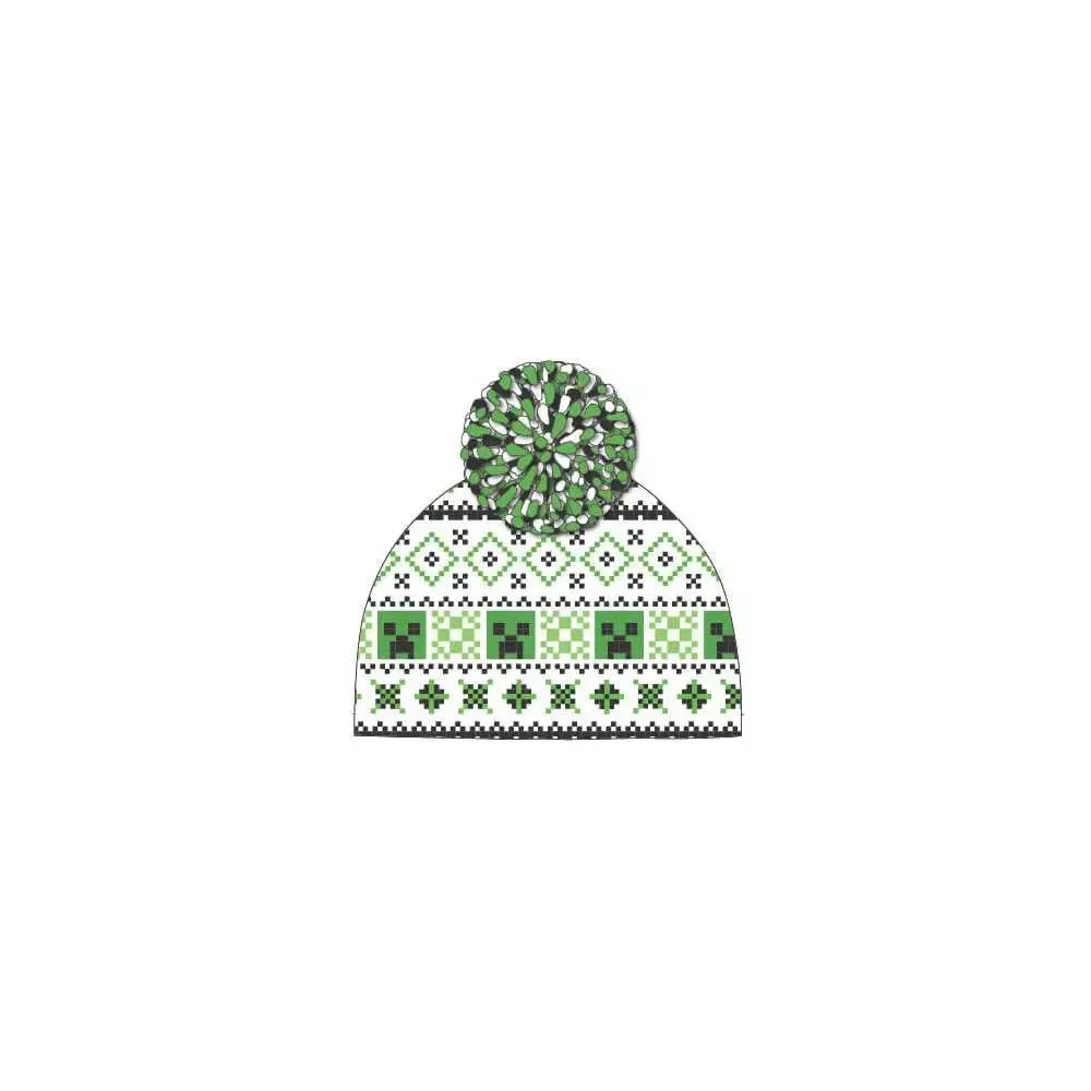 Minecraft Pom-Pom Beanie