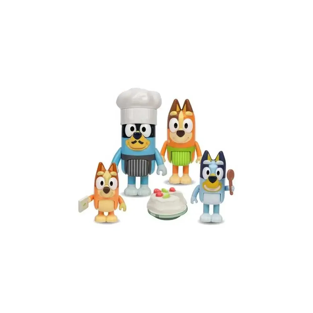 Bluey Lets Play Figuren 4er-Pack Chef Pavlova
