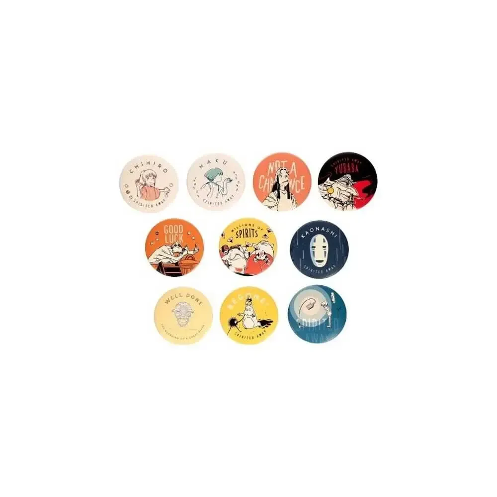 Chihiros Reise ins Zauberland Ansteck-Buttons Chihiro Anniversary 6 cm Blind Box Sortiment (10) 