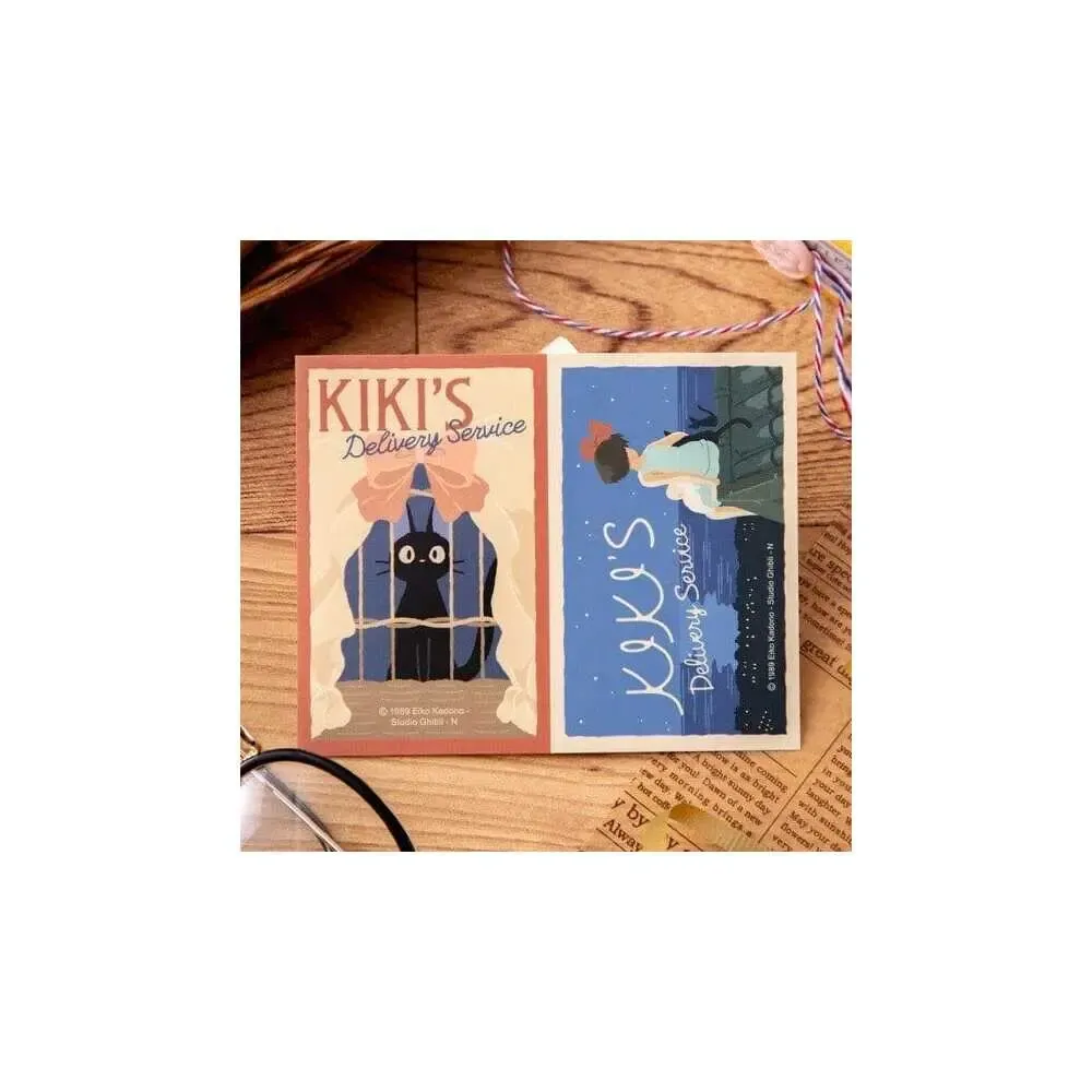Kikis kleiner Lieferservice Sticker Kiki & Jiji Retro 