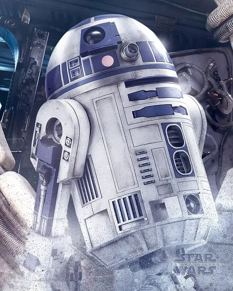 Star Wars: The last Jedi Poster Set R2-D2 Droid 40 x 50 cm (4)