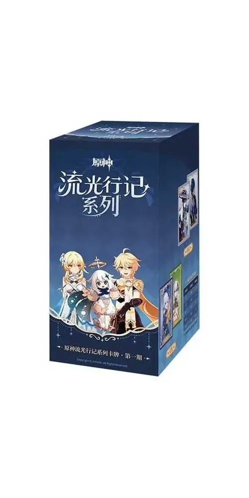 Genshin Impact Sammelkartenspiel Journey of Light Blind Box Display (18) *Chinesische Version*
