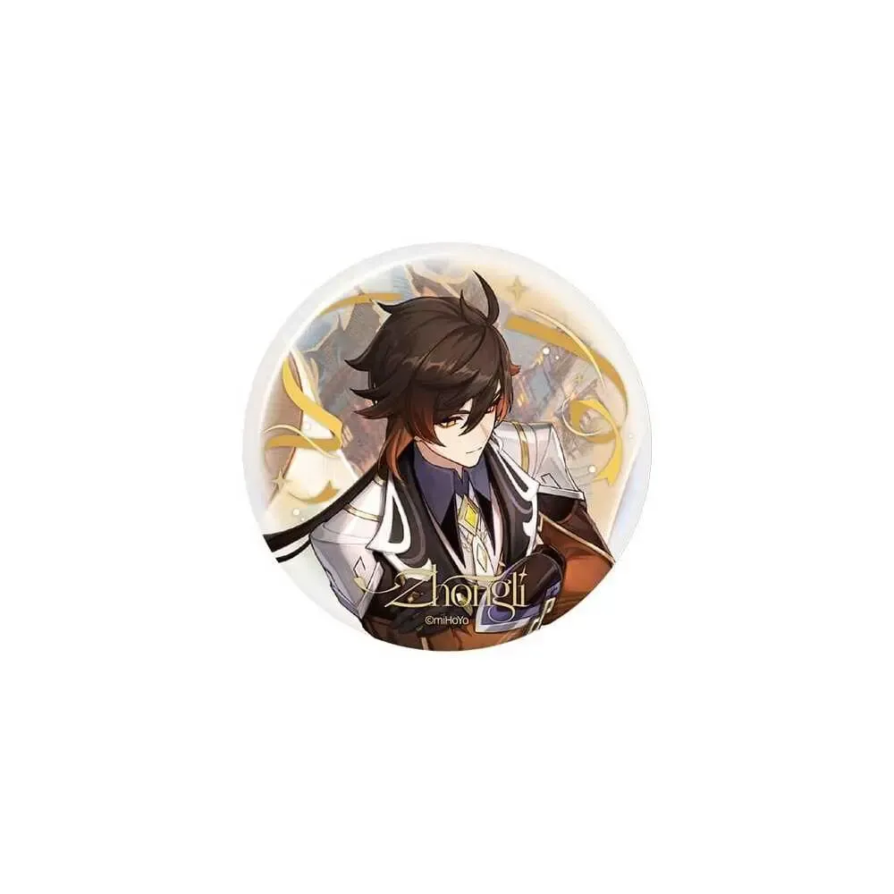 Genshin Impact Anniversary Celebration Series Ansteck-Pin Zhongli 6. Jubiläum 7 cm