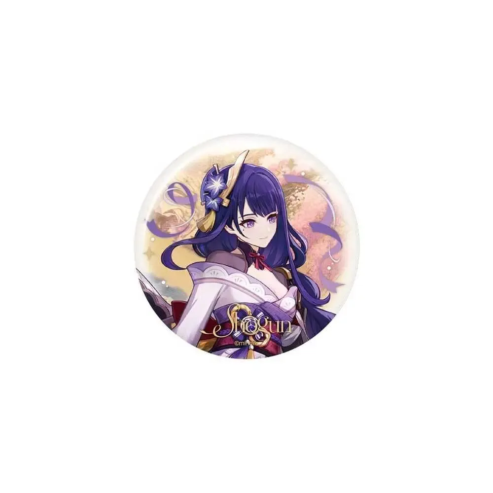 Genshin Impact Anniversary Celebration Series Ansteck-Pin Raiden Shogun 6. Jubiläum 7 cm