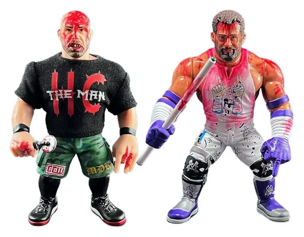 Zombie Sailor's Toys Actionfiguren 2er-Pack Nick Gage vs. Matt Cardona 11 cm