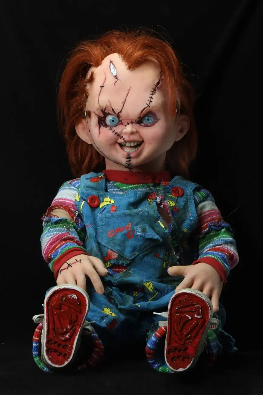 Chucky und seine Braut Chucky Puppe Prop Replik 76 cm