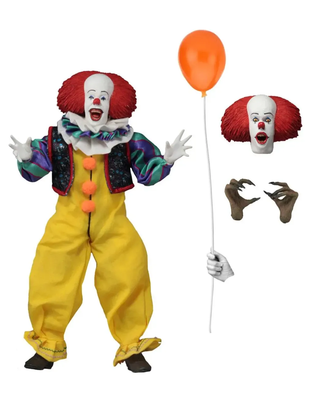 Stephen Kings Es 1990 Pennywise Retro Actionfigur 20 cm