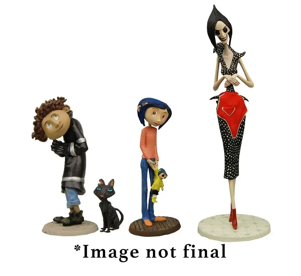 Coraline PVC Figuren 4er-Pack Best Of 3-14 cm