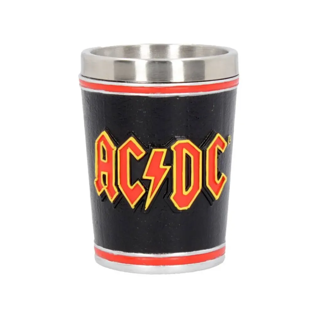 AC/DC Schnapsglas Logo