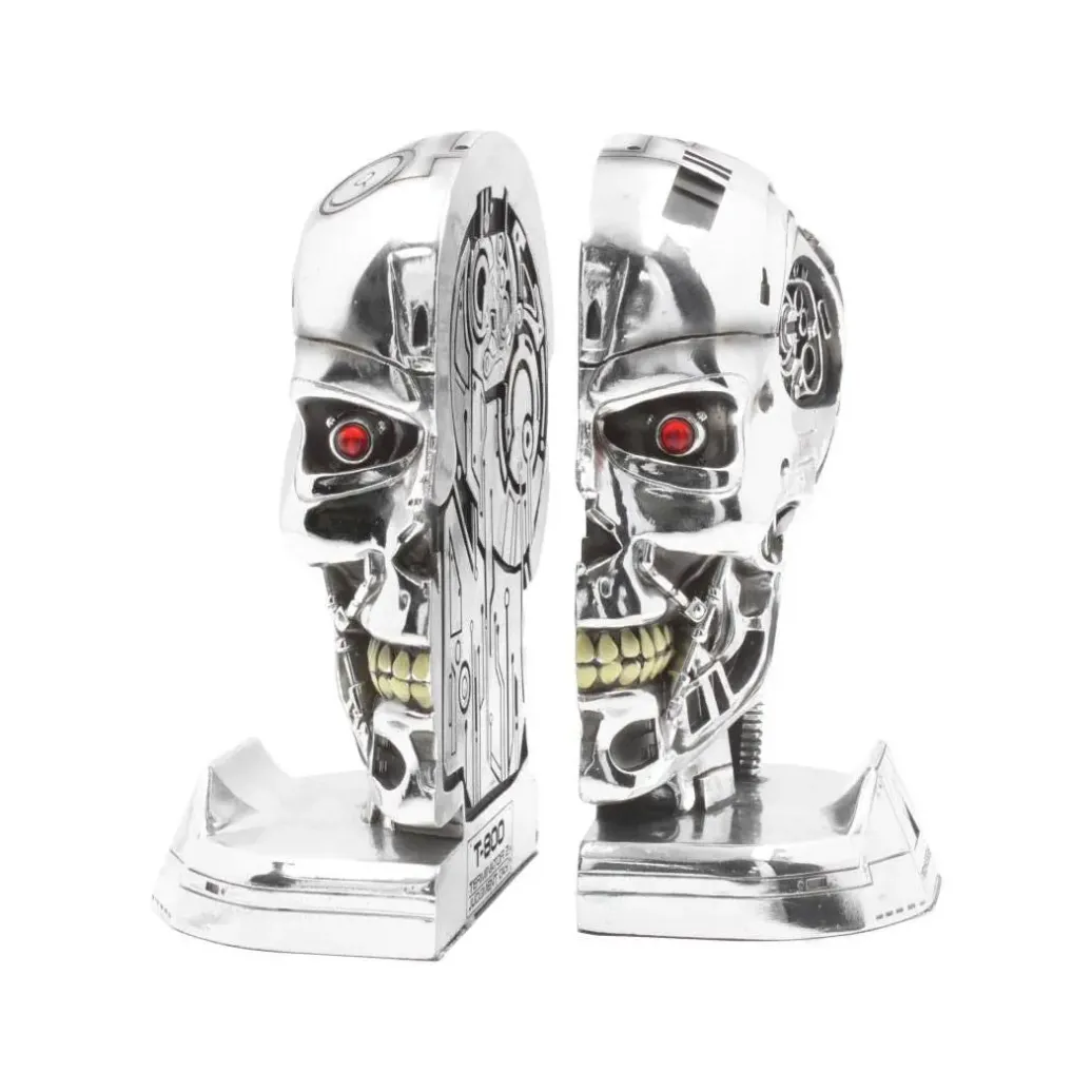 Terminator 2 Head Buchstützen