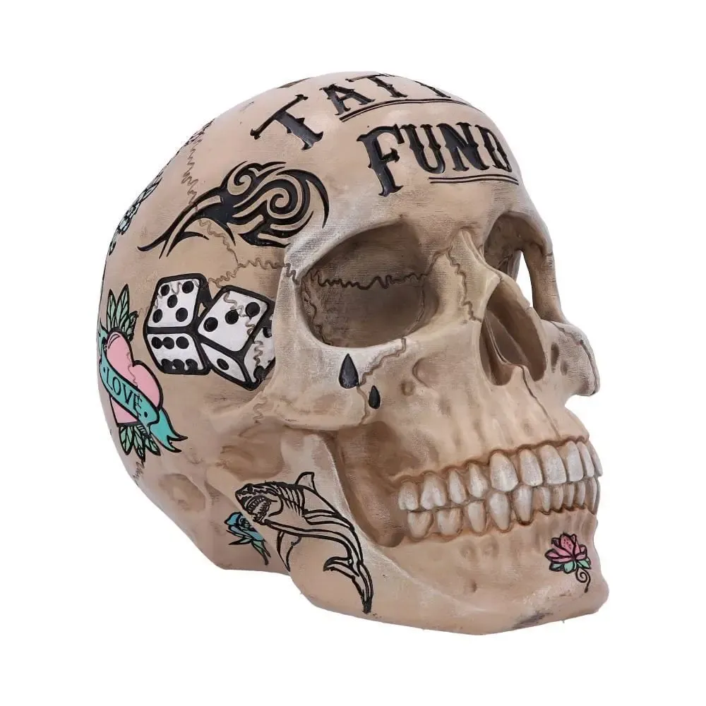 Spardose Skull Tattoo Fund Totenkopf Schädel 